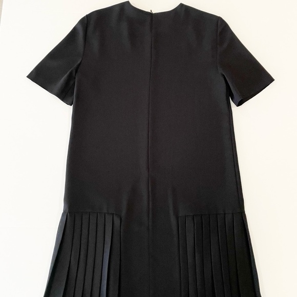NWT Zara black pleated mini dress - Picture 8 of 10